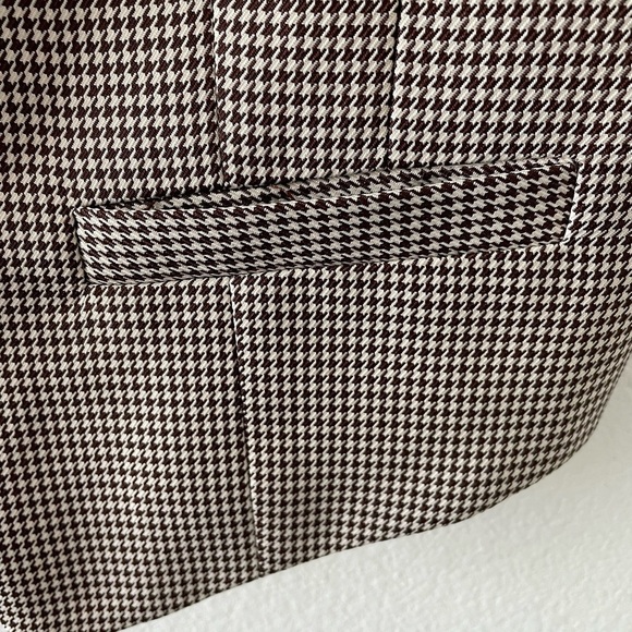 Steve Madden Houndstooth Vest Size L - Picture 7 of 8